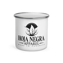 Load image into Gallery viewer, Hoja Negra Apparel V2 Enamel Mug