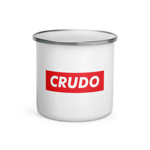 Load image into Gallery viewer, Red Label Crudo Enamel Mug