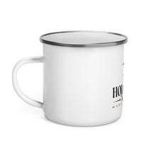 Load image into Gallery viewer, Hoja Negra Apparel V1 Enamel Mug