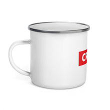 Load image into Gallery viewer, Red Label Crudo Enamel Mug