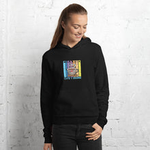 Load image into Gallery viewer, Cigarro, Cafe y Chisme Black Unisex Hoodie