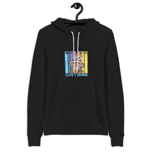 Load image into Gallery viewer, Cigarro, Cafe y Chisme Black Unisex Hoodie