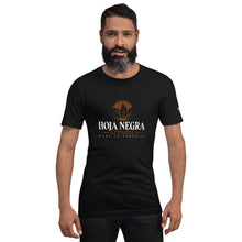Load image into Gallery viewer, Hoja Negra Apparel Logo Black Short-Sleeve Unisex T-Shirt