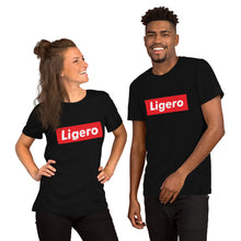 Load image into Gallery viewer, Red Label Ligero Black Short-Sleeve Unisex T-Shirt