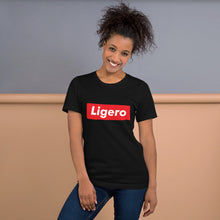 Load image into Gallery viewer, Red Label Ligero Black Short-Sleeve Unisex T-Shirt
