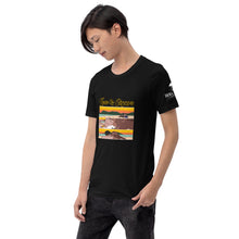 Load image into Gallery viewer, Love & Cigars Black Short-Sleeve Unisex T-Shirt
