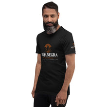 Load image into Gallery viewer, Hoja Negra Apparel Logo Black Short-Sleeve Unisex T-Shirt
