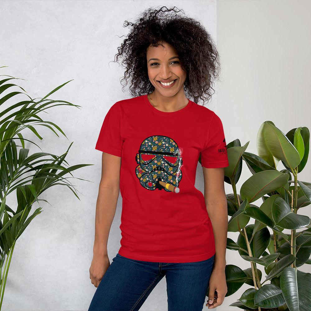 Cigar Trooper Red Short-Sleeve Unisex T-Shirt